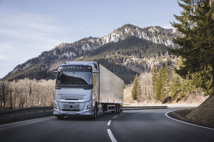 Ciężarowe zwolniły hamulec