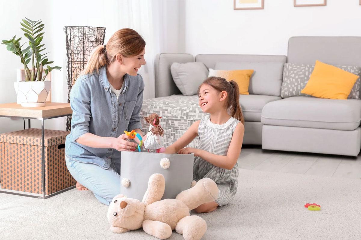 Porządek w domu przy małym dziecku – jak go utrzymać?