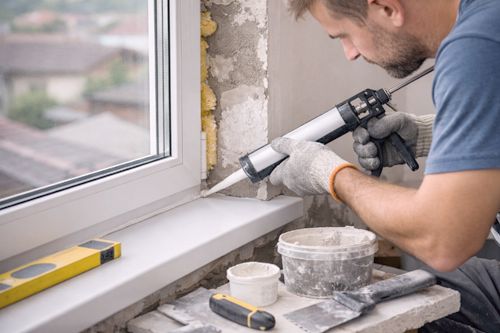 Obróbka okna od wewnątrz i z zewnątrz krok po kroku