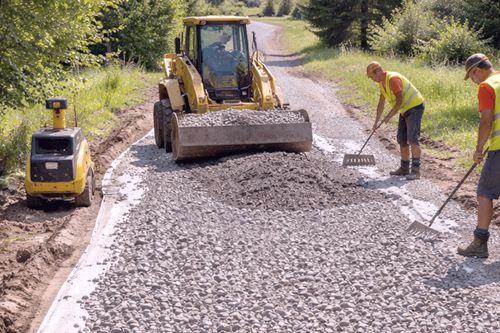 Utwardzenie drogi dojazdowej: najważniejsze zasady, warstwy i błędy