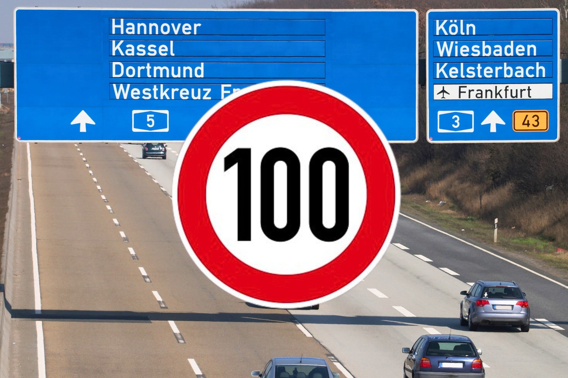 Niemcy będą musiały wprowadzić ograniczenie prędkości do 100 km/h