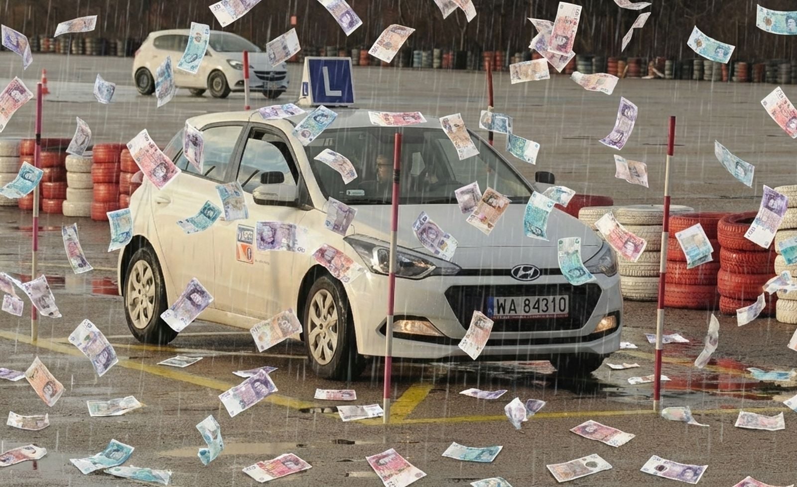 Bluetooth w uchu, telefon w rękawie i „dubler” za 2000 funtów. Fala oszustw na egzaminach na prawo jazdy