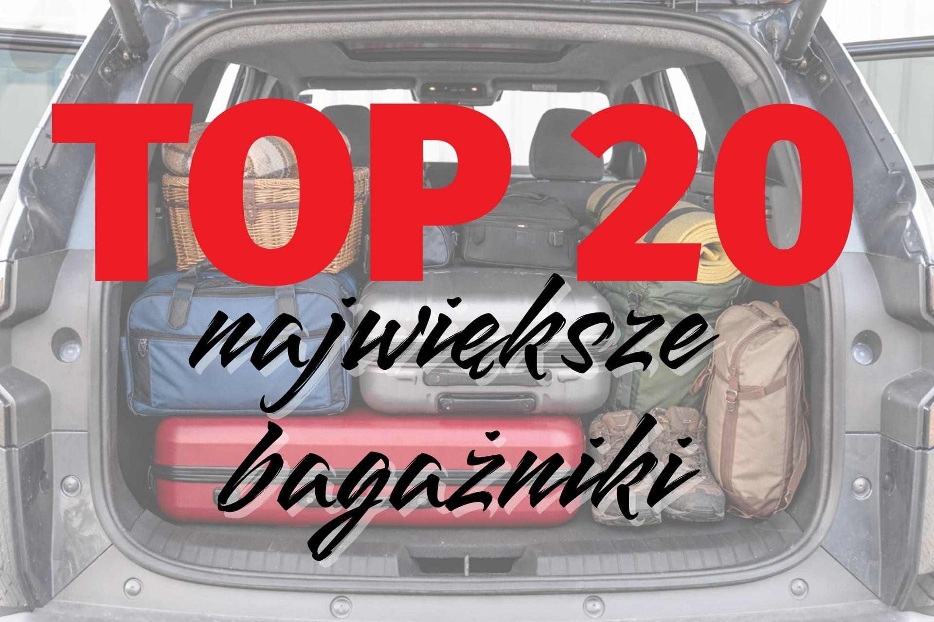 Rodzinny SUV z największym bagażnikiem. (TOP20)