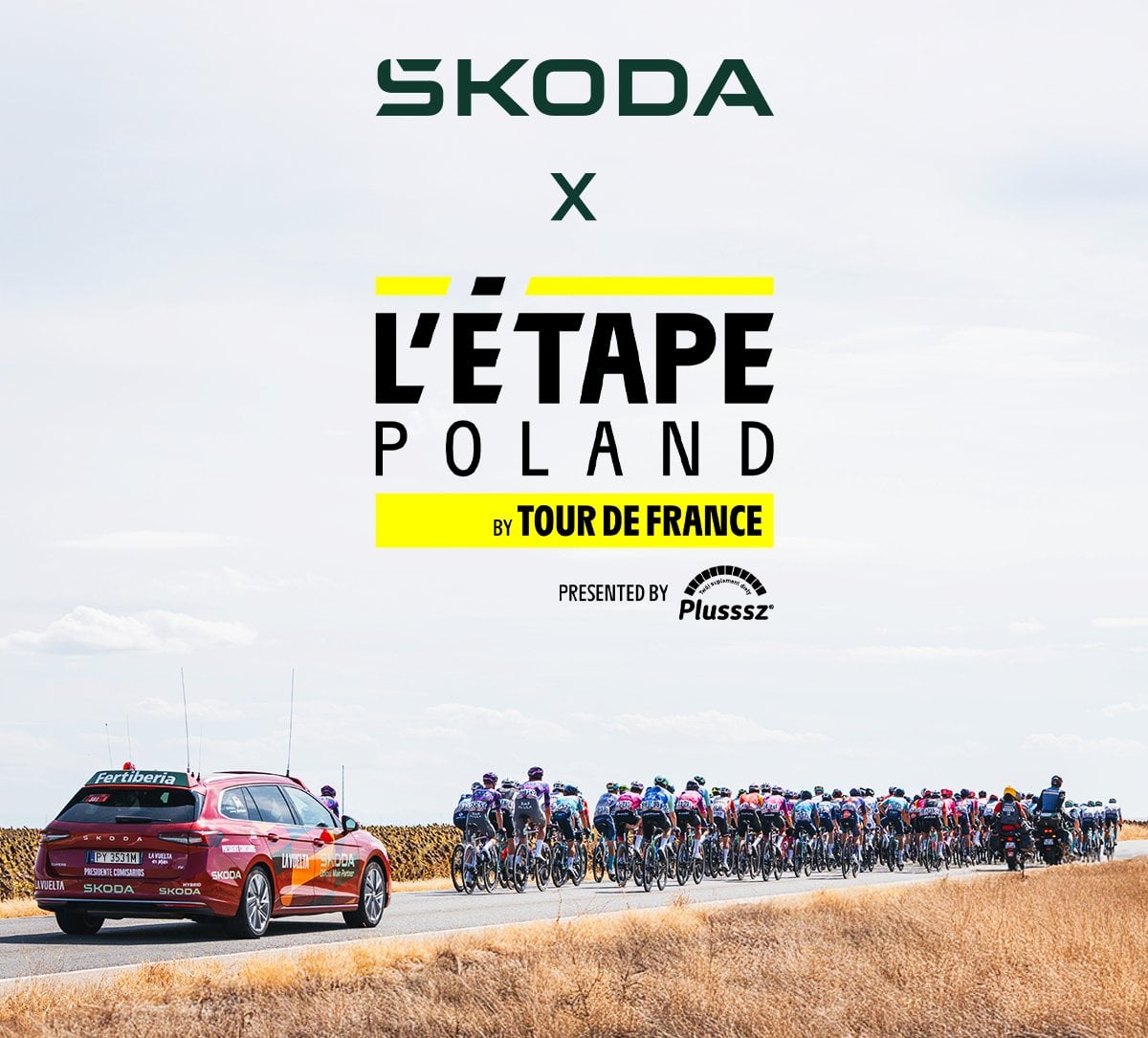 Skoda napędza kolarskie emocje jako główny i motoryzacyjny partner L’Étape Poland by Tour de France
