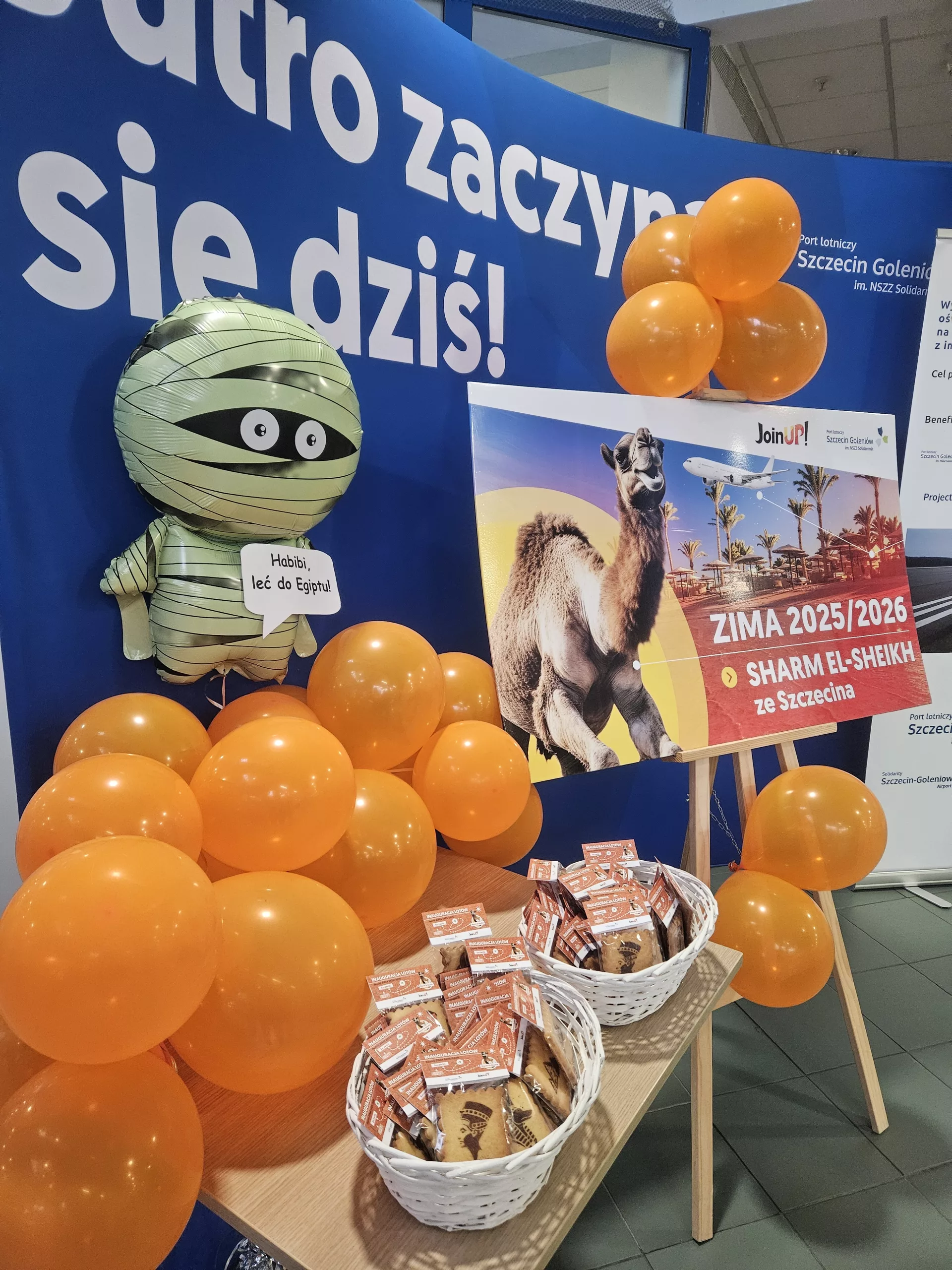 Zimowe czartery wróciły na lotnisko w Szczecinie po ponad 15 latach przerwy