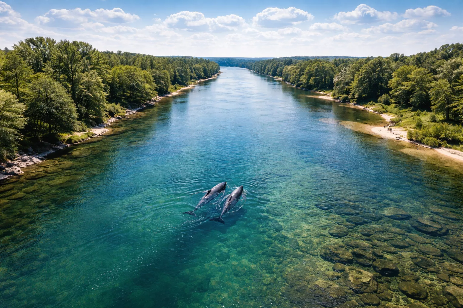 Morświny w Szczecinie? Niezwykłe zjawisko na Regalicy tuż przed Wigilią. Co wiemy o tajemniczych ssakach?