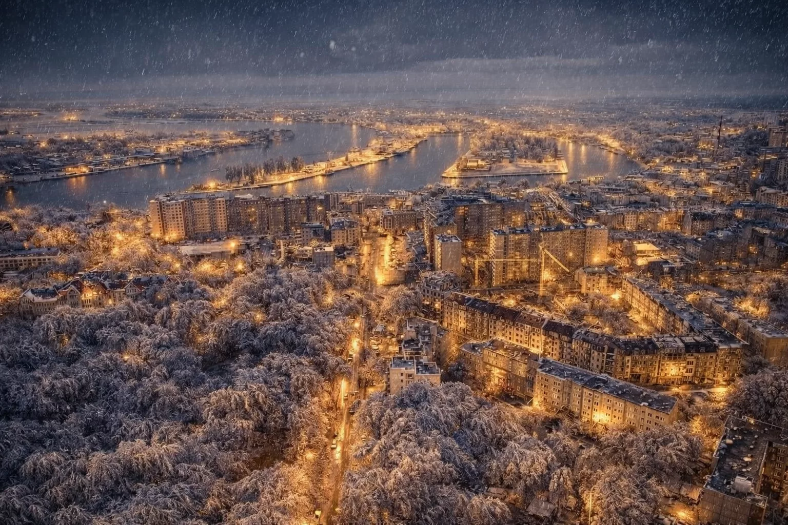 Opady marznące. IMGW ostrzega sześć powiatów i duże miasta Pomorza Zachodniego