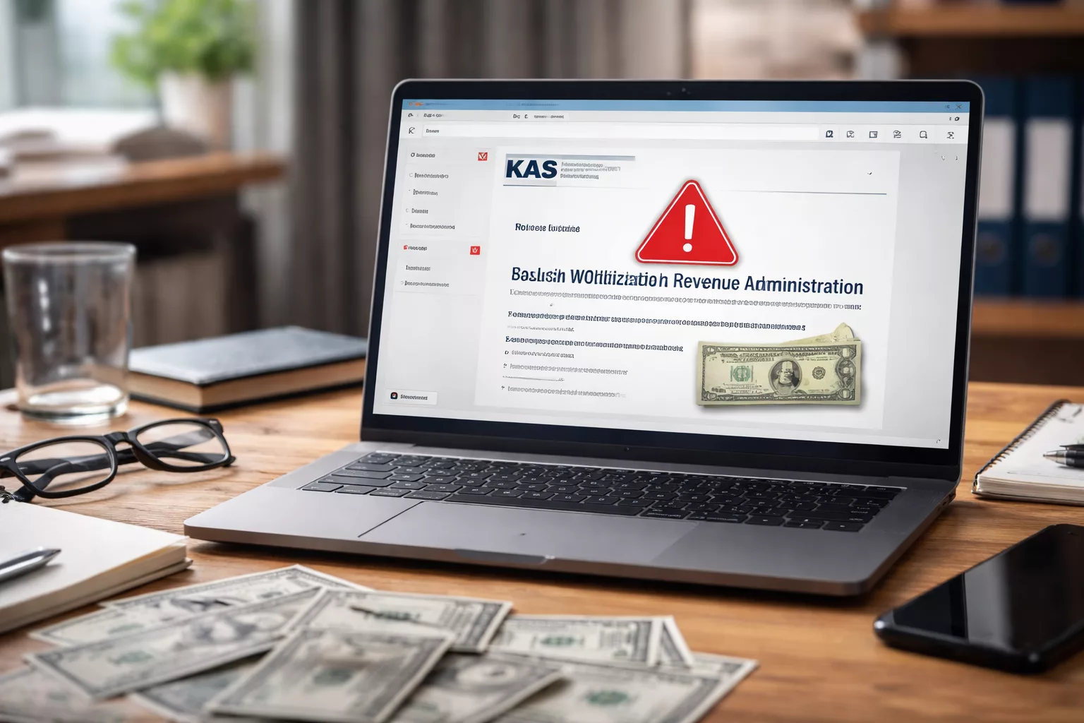 UWAGA: Oszuści podszywają się pod KAS i żądają wpłat w obcej walucie