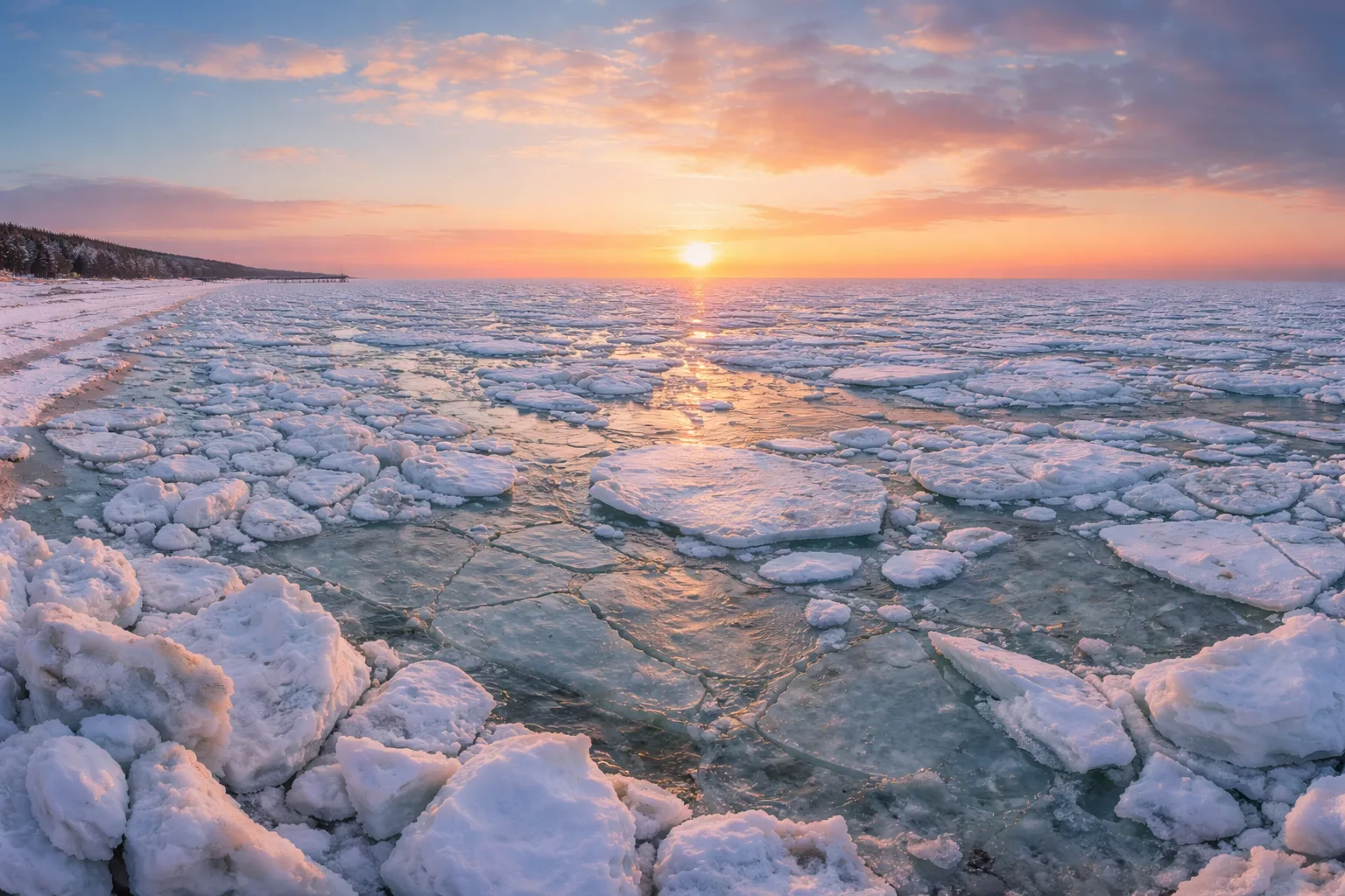 Czy Bałtyk zamarznie? Historia lodowego morza i szanse na powrót zim sprzed wieków