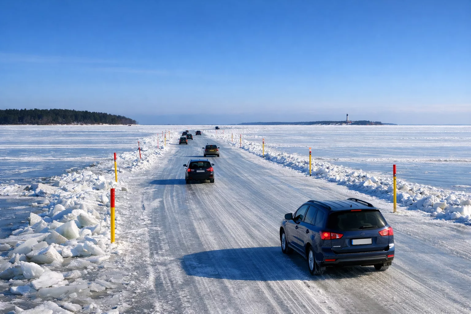 Po lodzie na wyspy – Bałtyk zamarza