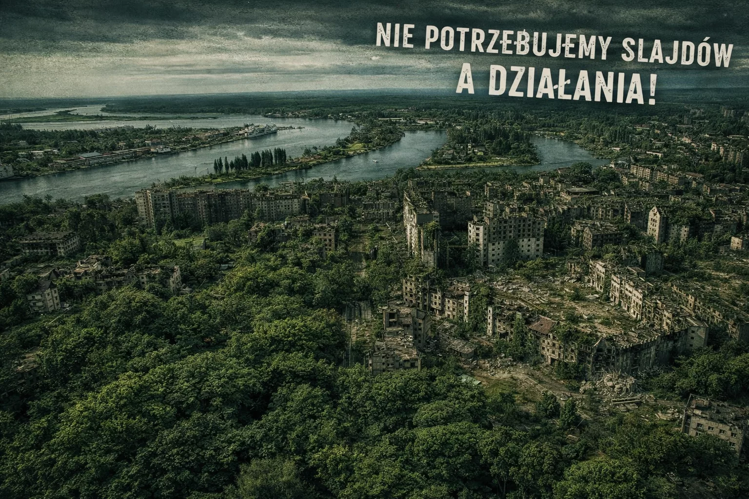 Nie potrafimy zarządzać miastem to pokażmy im slajdy – Tak to dziś wygląda Świnoujście 2050 – Świrujcie na wodą  – wizja czy polityczna zasłona dymna