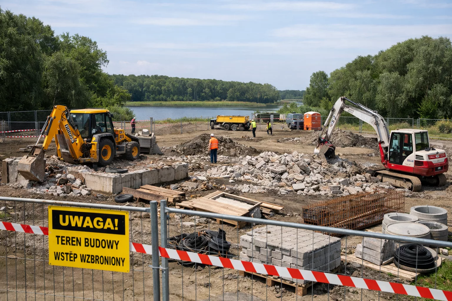 Nowa inwestycja w Ognicy. Powstaje centrum turystyki i rekreacji nad Świną