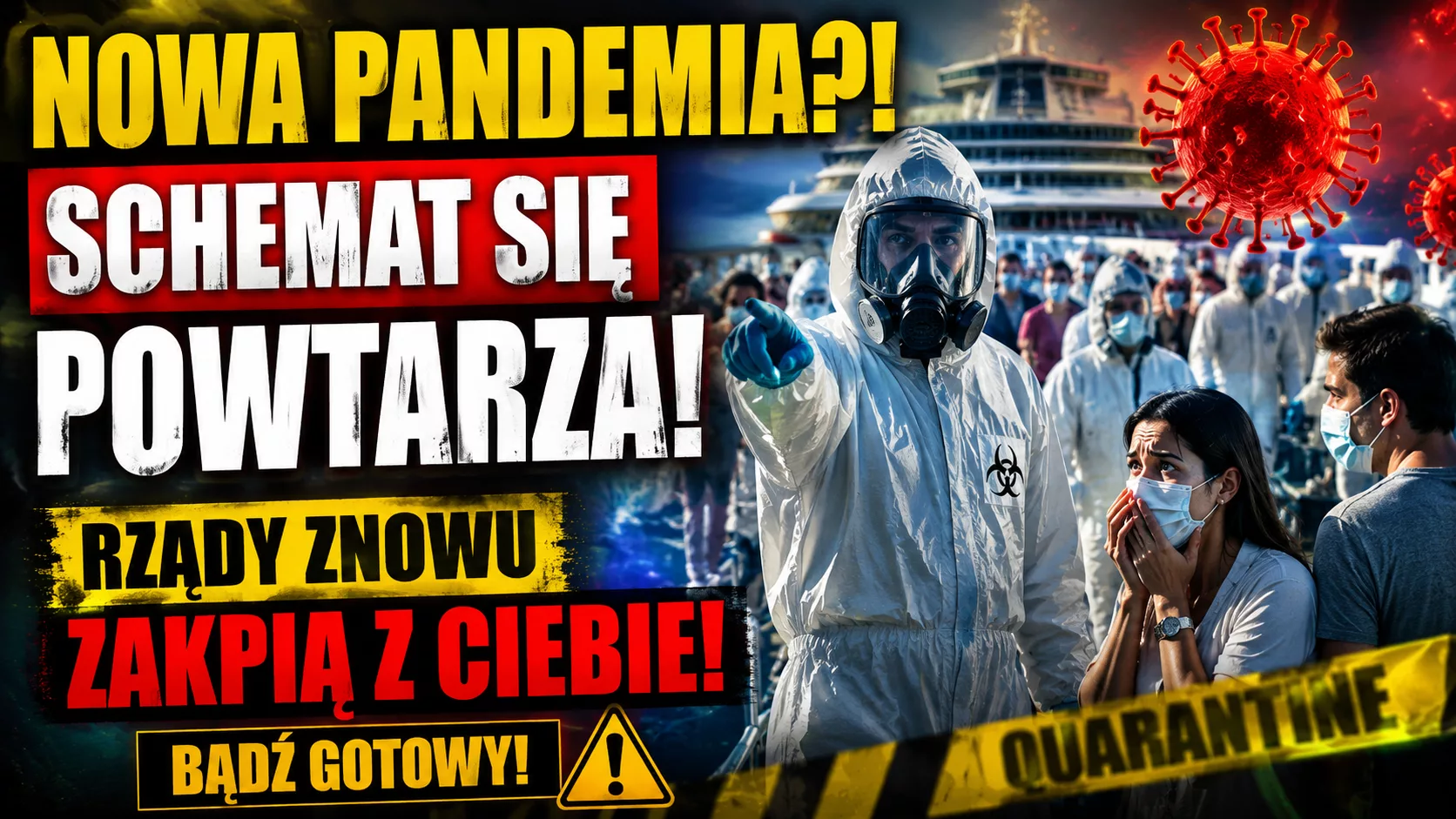 Europejczycy przygotowywani do nowej pandemii? „Już to widzieliśmy”