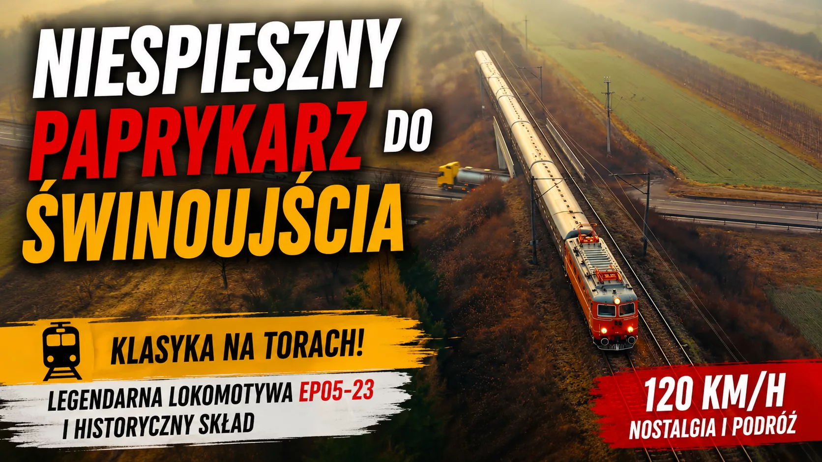 Niespieszny do Świnoujścia. Kultowy „Paprykarz” wraca na tory i zabierze pasażerów w podróż pełną nostalgii