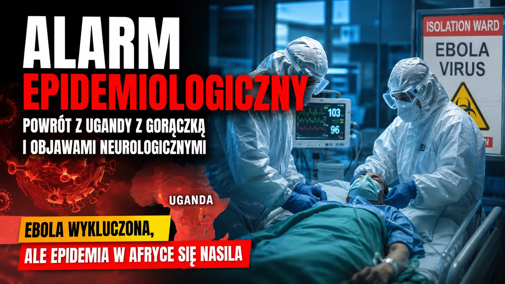 Alarm epidemiologiczny w Europie. Włoscy pracownicy humanitarni trafili do szpitala po powrocie z Afryki
