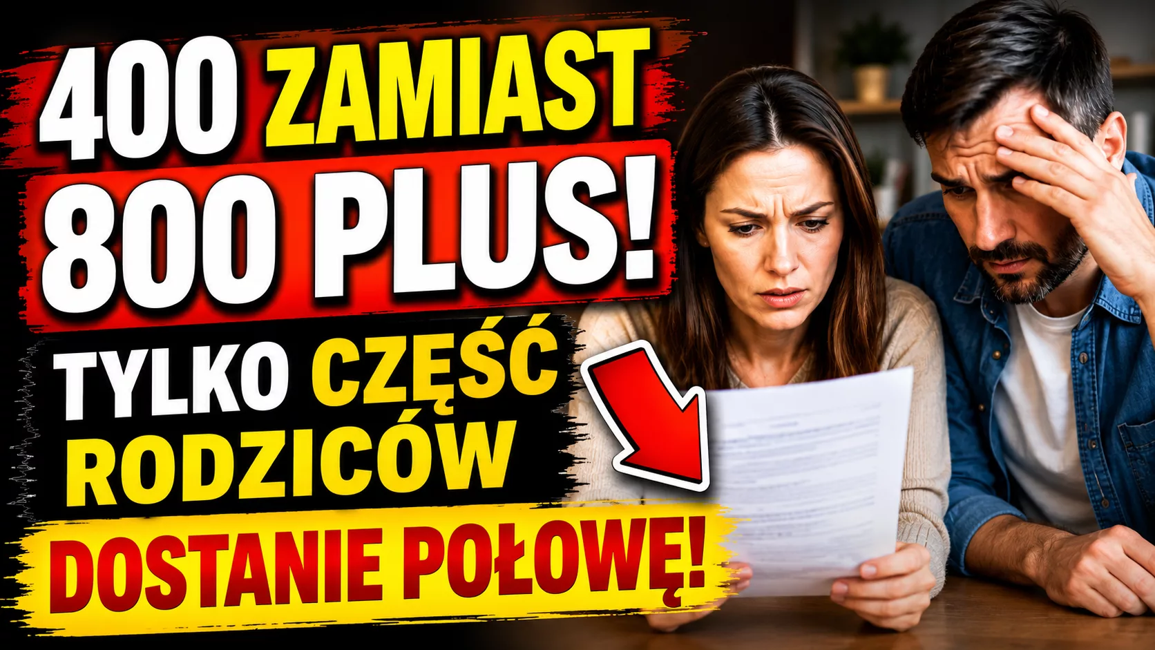 400 zamiast 800 plus. Część rodziców dostanie tylko połowę świadczenia. ZUS wyjaśnia zasady