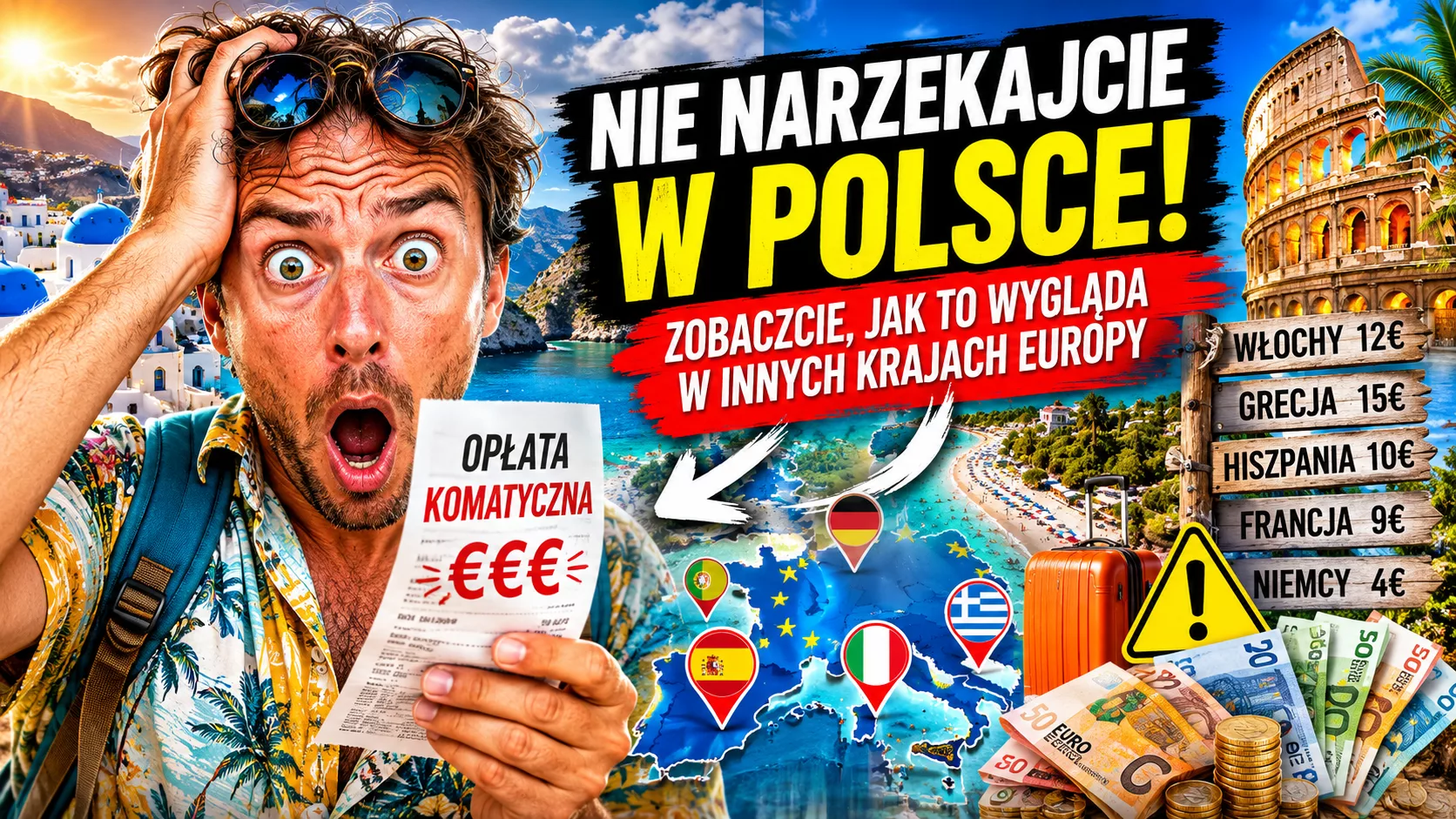 Nie narzekajcie na opłaty uzdrowiskowe w Polsce. Zobaczcie, jak to wygląda w innych krajach Europy