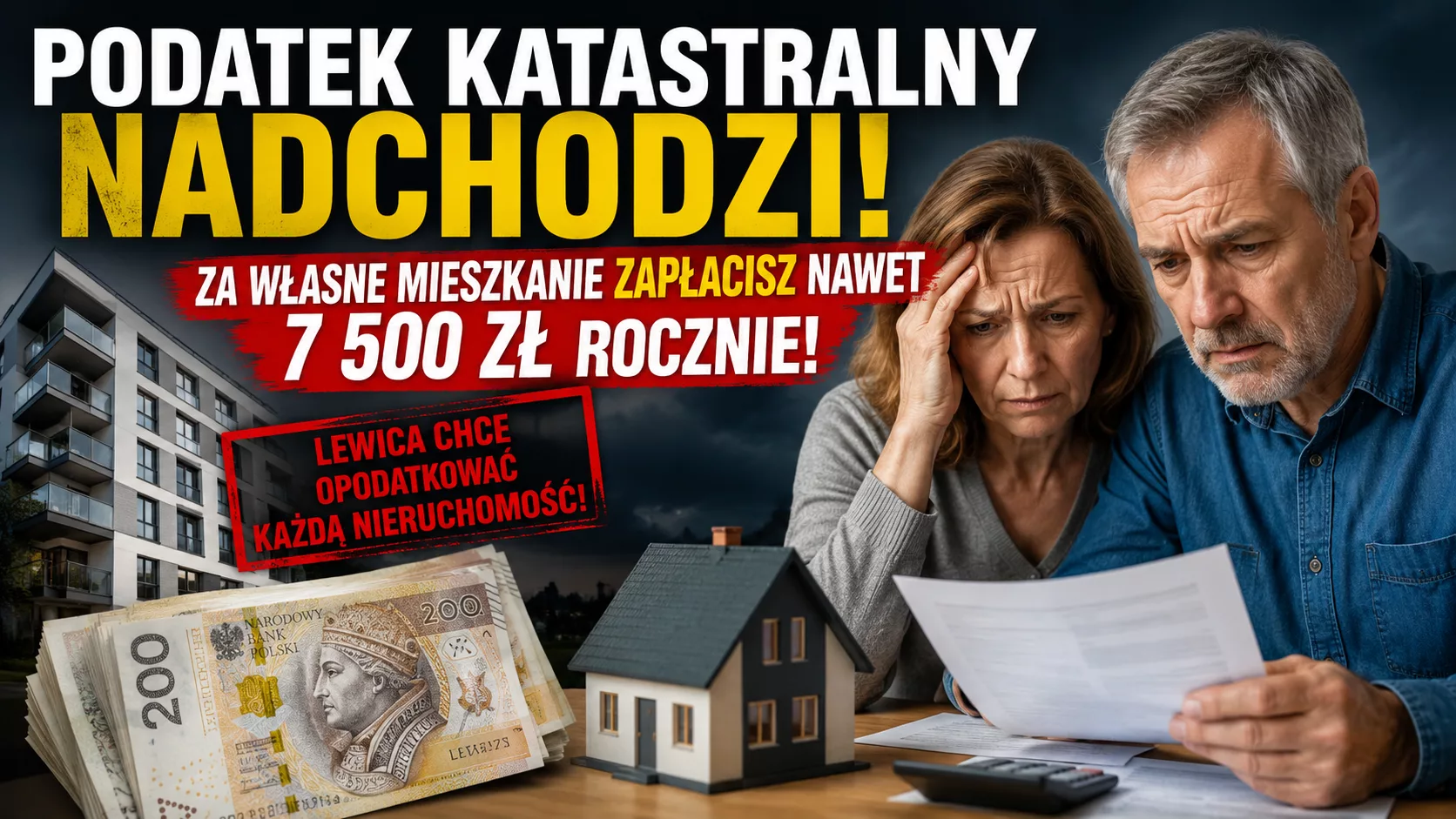 Podatek katastralny wraca do debaty Lewica proponuje zmiany. Właściciele mieszkań mogą być zaniepokojeni