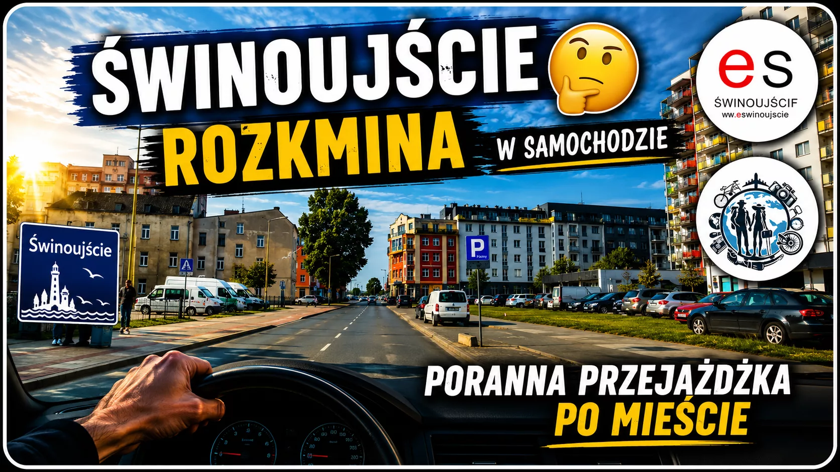 Poranna rozkmina ze Świnoujścia. Przejażdżka po mieście bez filtrów i bez propagandy – Film