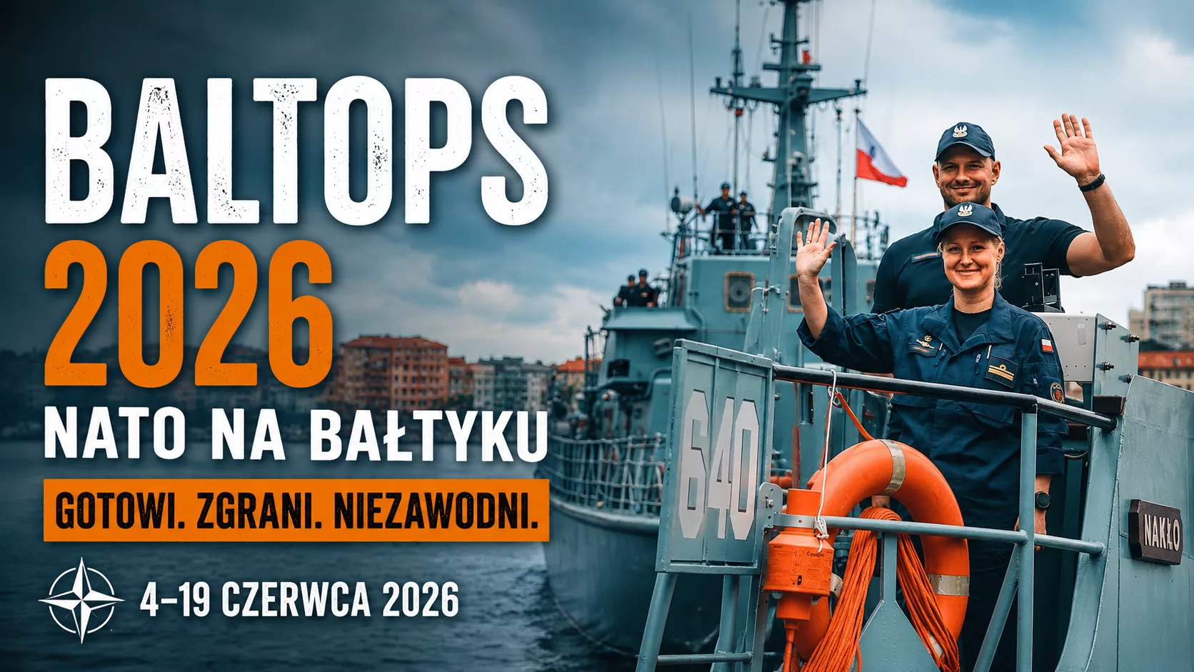 BALTOPS 2026 rusza na Bałtyku. NATO rozpoczyna największe manewry morskie w regionie
