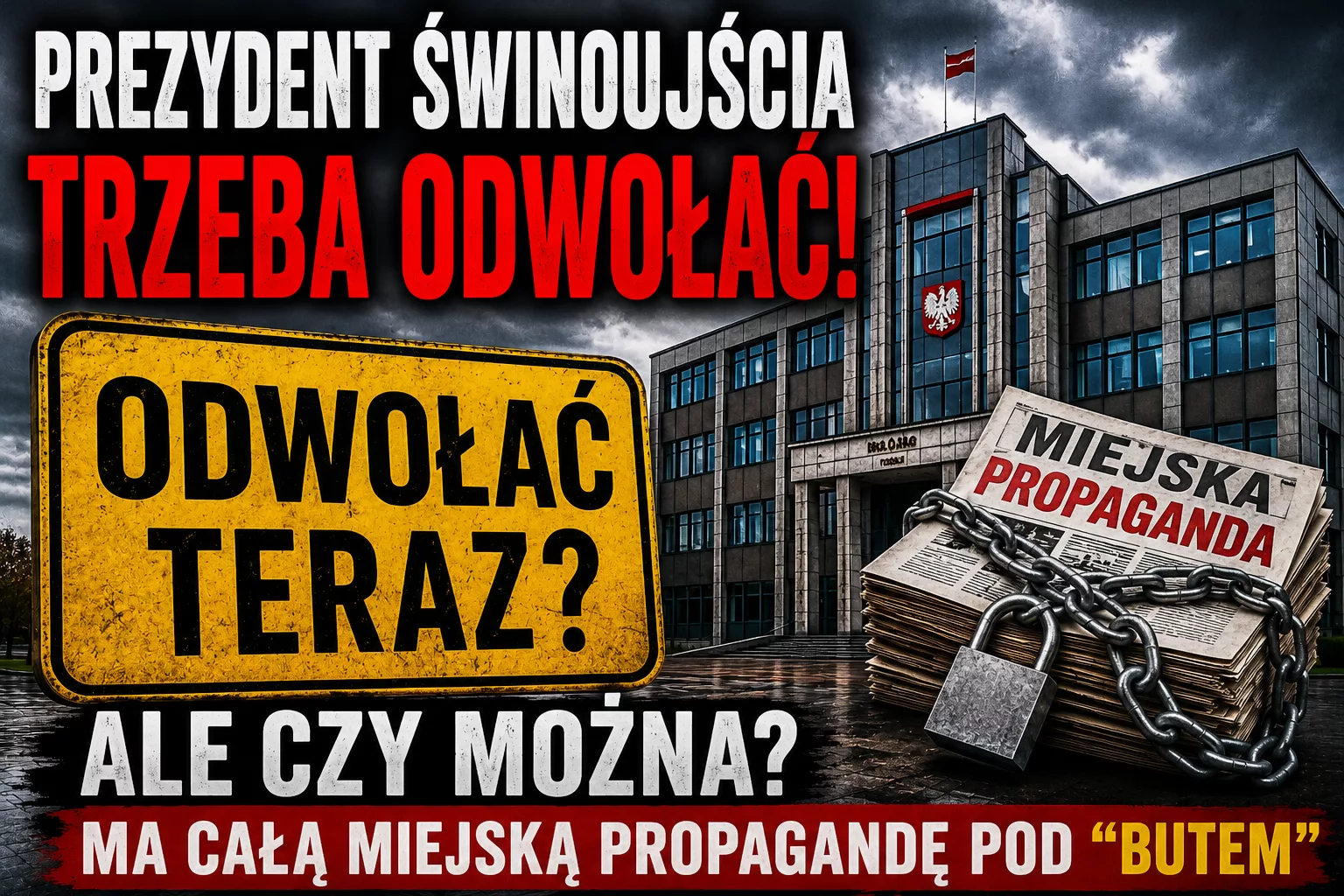 Agatowską trzeba odwołać. Ale czy można? Miejska propaganda pod pełną kontrolą władzy