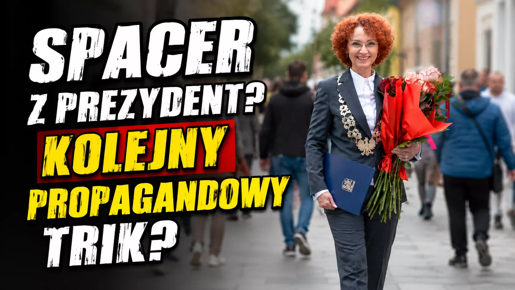 Prezydent Agatowska rusza w miasto. Gospodarska wizyta jak na Białorusi? Kolejny propagandowy spektakl?
