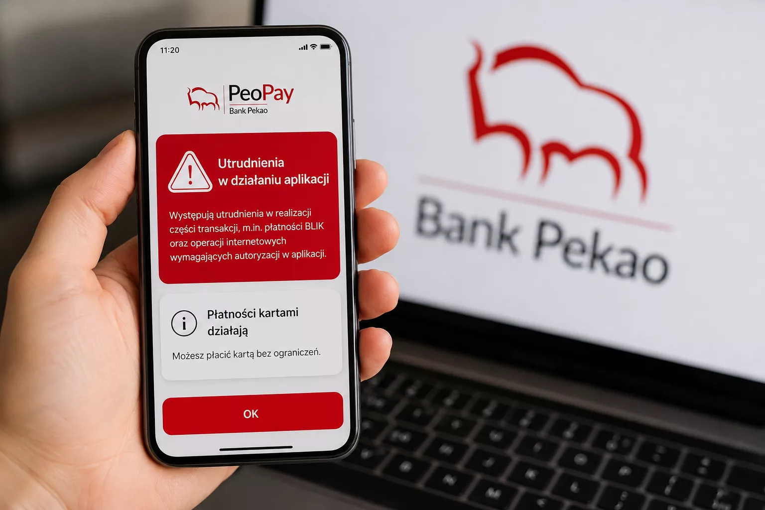 Awaria PeoPay! Klienci Banku Pekao mają problem z BLIK i płatnościami. Co się dzieje?