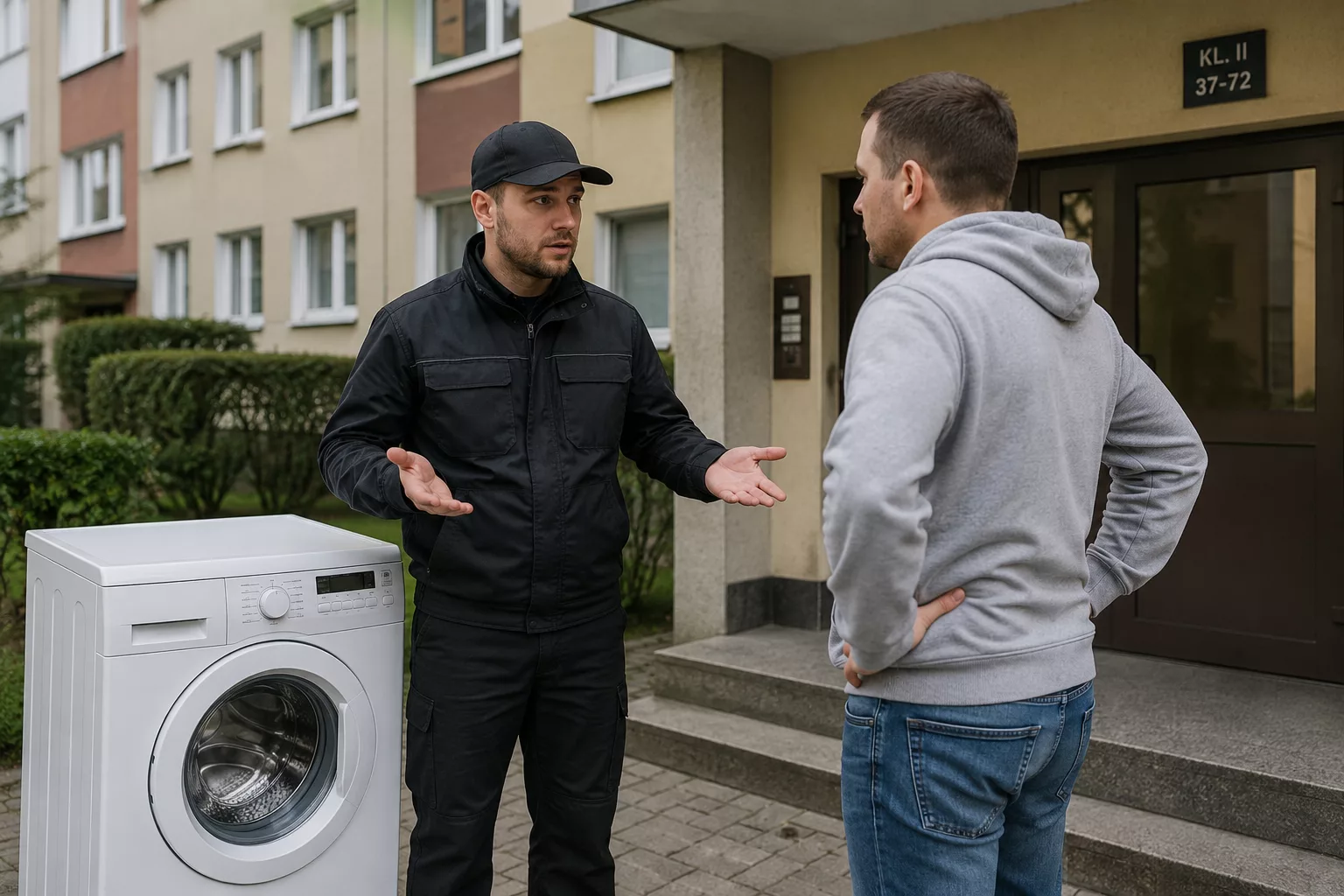 Zapłaciłeś za wniesienie? Kurier zostawił pralkę na parterze? Klienci są oburzeni