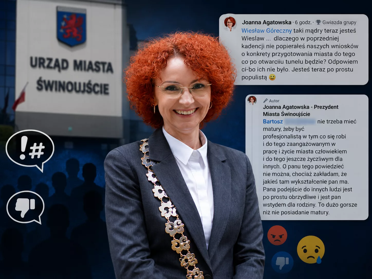Agatowskiej puściły polityczne zwieracze – publicznie pogardza mieszkańcami „Jest pan wstydem dla rodziny”