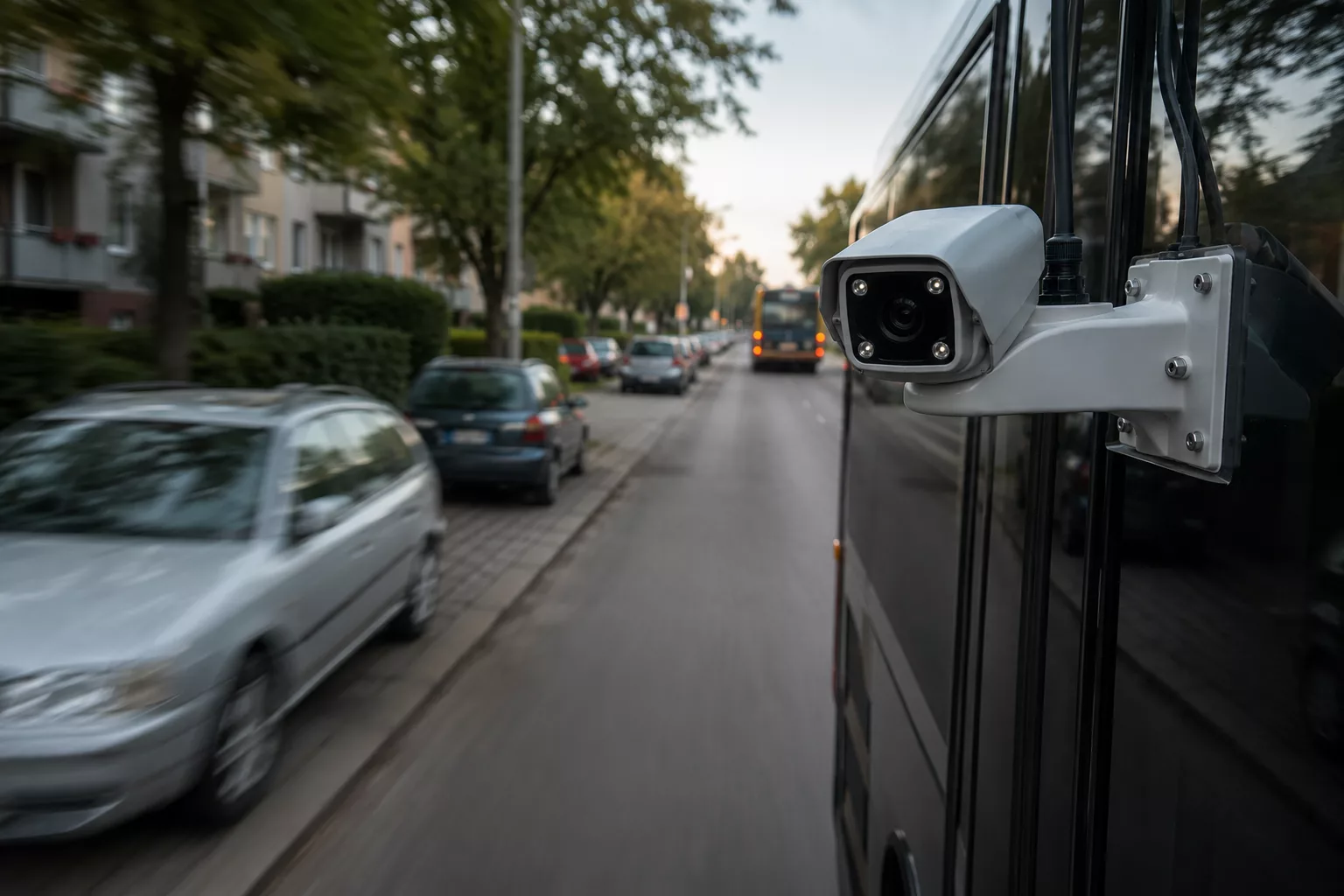Kamery w autobusach – źle zaparkowałeś – przekroczyłeś prędkość ? Dostaniesz mandat