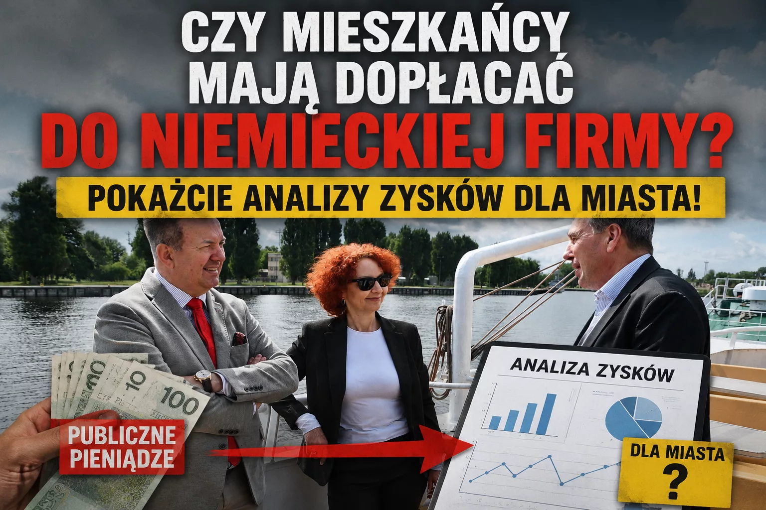 Czy mieszkańcy Świnoujścia mają dopłacać do turystów i niemieckiego przewoźnika ?