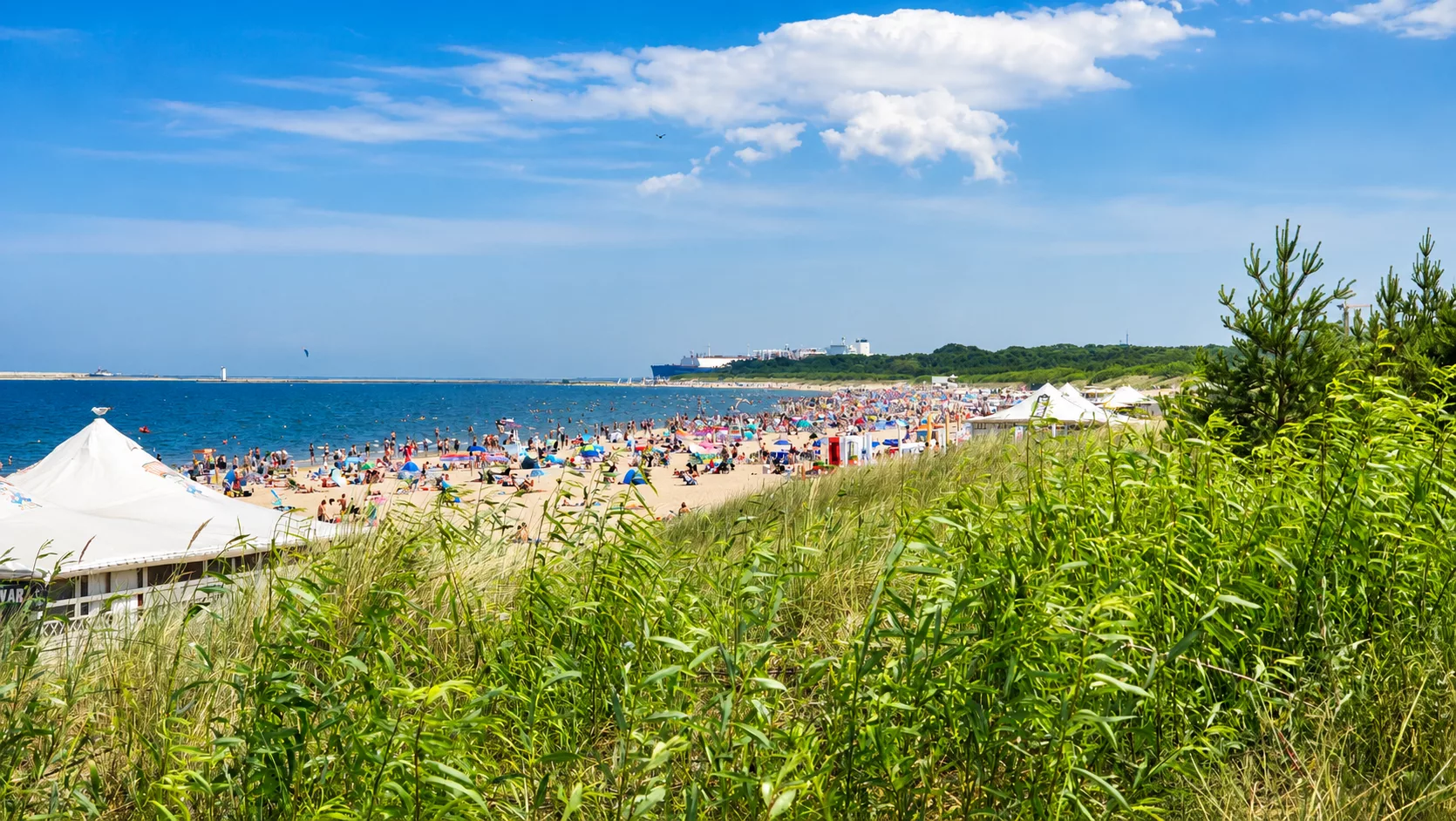 Pogoda Świnoujście 22 czerwca 2026. Słoneczny dzień nad morzem, idealna pogoda na plażę