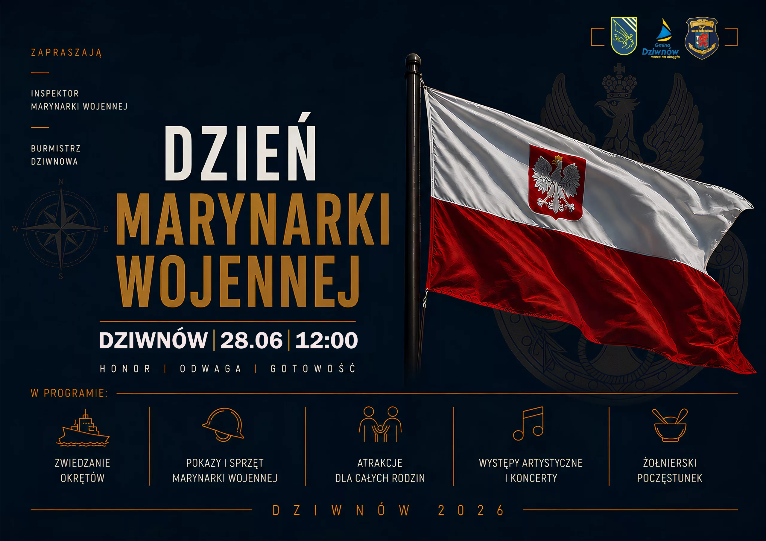Dziwnów gospodarzem obchodów Dnia Marynarki Wojennej