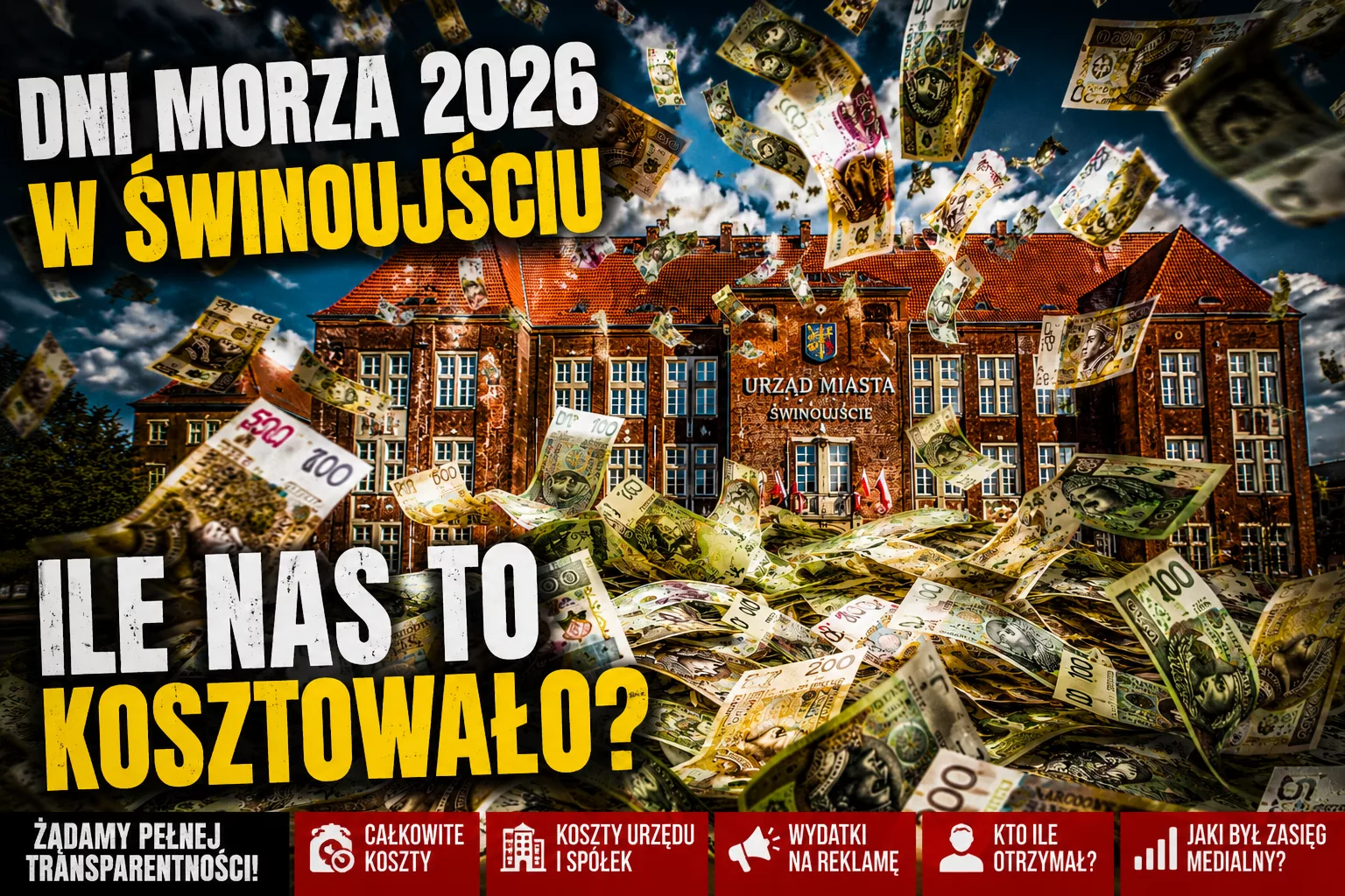Dni Morza 2026 w Świnoujściu. – Ile mieszkańcy zapłacili za tą imprezę
