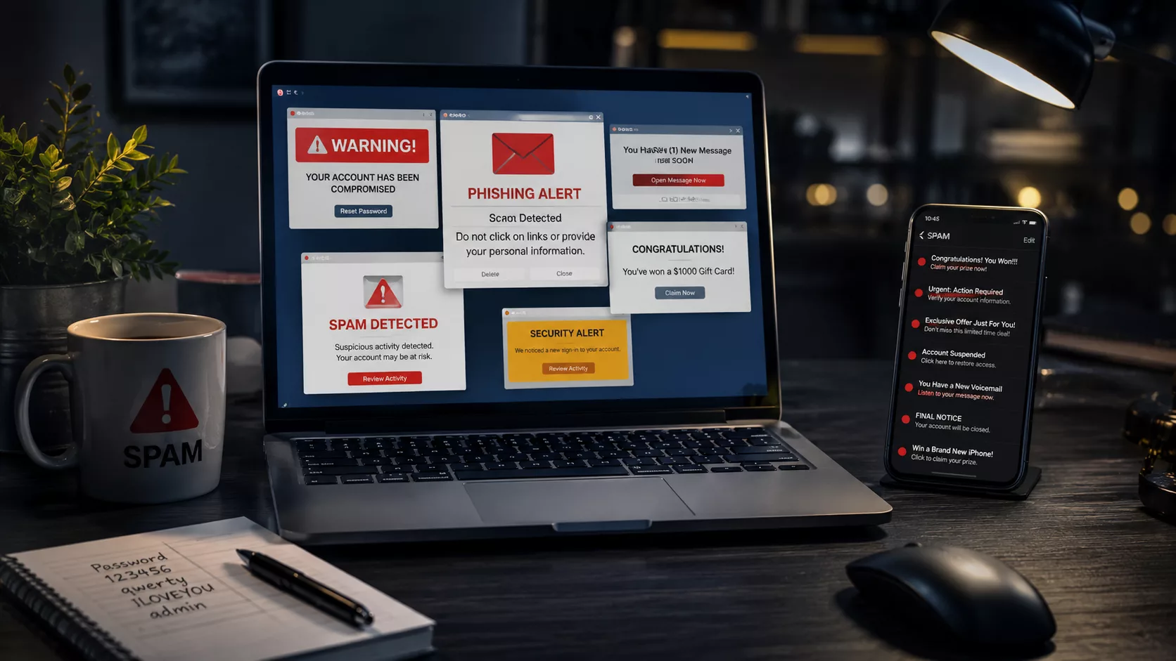 Oszuści mają nowy sposób na nękanie. Spam trafia już nie tylko na e-mail