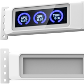 Zalman ZM-VS3 DS - podpórka dla GPU ze zintegrowanym ekranem i podświetleniem ARGB. Obsłuży choćby 3-slotowe modele