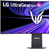 LG UltraGear evo GX9: 44,5-calowy, zakrzywiony monitor 5K OLED z funkcją Dual Mode, którego procesor używa AI do upscalingu