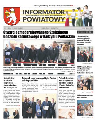 Nowy, grudniowy numer Informatora Powiatowego już dostępny