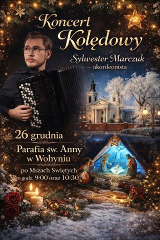 Kolędowe spotkanie przy żłóbku w Wohyniu