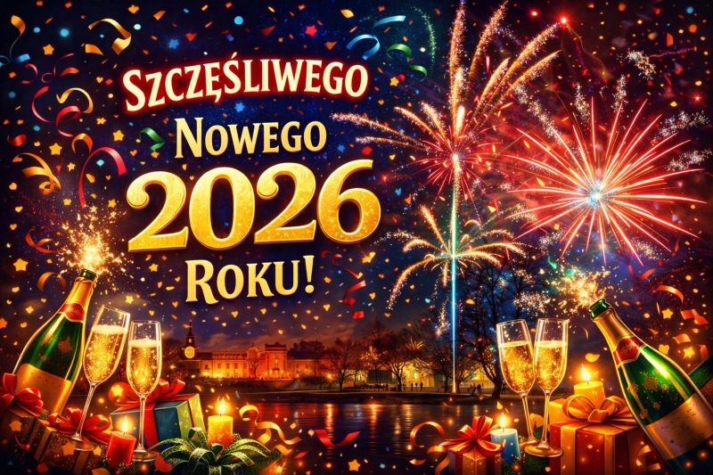 Szczęśliwego, pomyślnego i pełnego dobra 2026 roku!