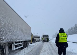 Poranna kolizja sparaliżowała ruch