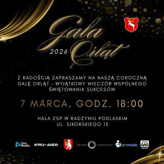 Gala Orląt Radzyń Podlaski 2026. Święto lokalnej piłki i wspólnoty