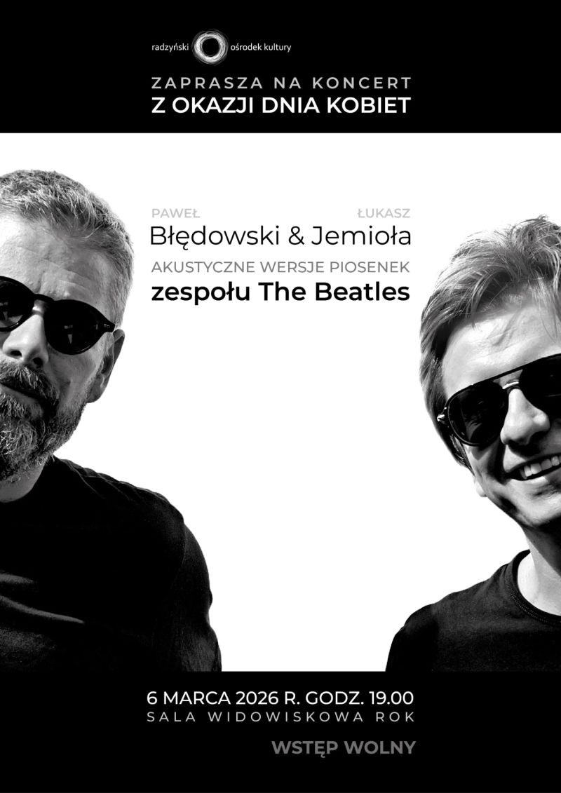 Zapraszamy na koncert akustycznych piosenek zespołu The Beatles