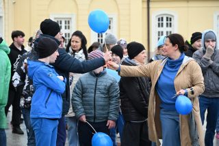 Na niebiesko dla autyzmu - obchody w Radzyniu Podlaskim