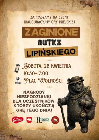 Po dwóch latach oczekiwania Niedźwiadek Skrzypek stanie na dziedzińcu Pałacu Potockich