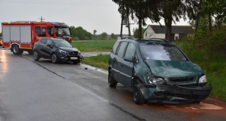 Nie udzieliła pierwszeństwa i doprowadziła do zderzenia