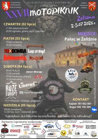 Przed nami XXVII Motopiknik Panther MC