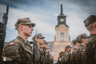 Nowi Terytorialsi złożyli przysięgę w Radzyniu Podlaskim