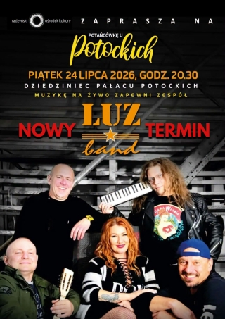 Potańcówka u Potockich już 24 lipca. Wieczór z muzyką na żywo w sercu Radzynia