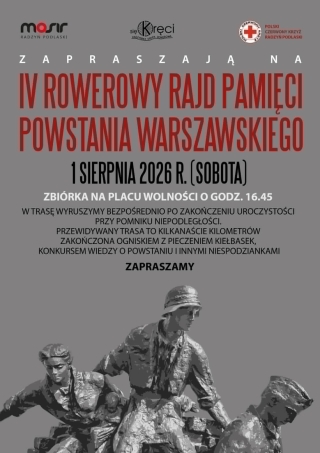 Rajd rowerowy ku pamięci Powstania Warszawskiego